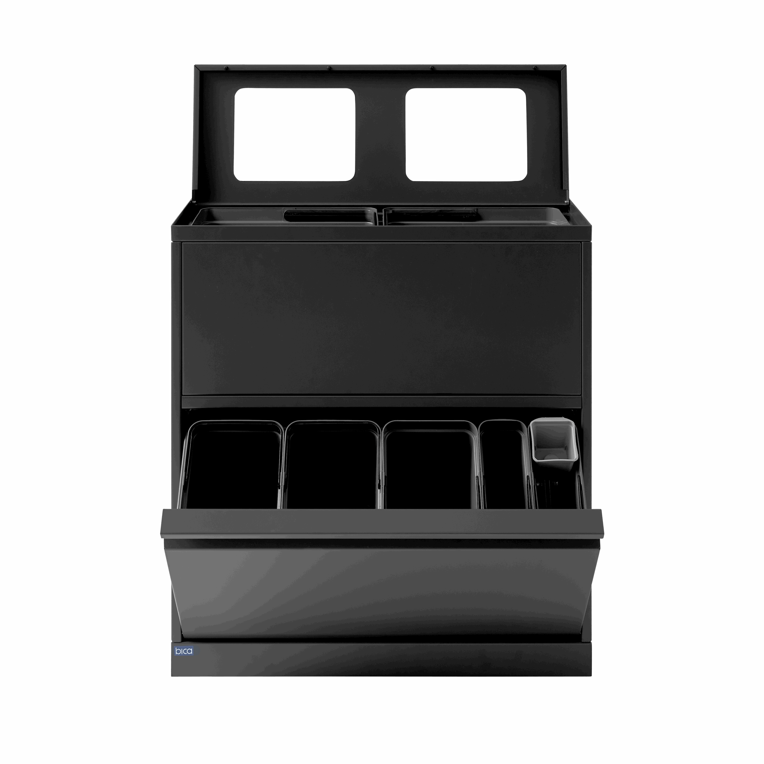 Bilde som viser åpen Bica Modell 880.