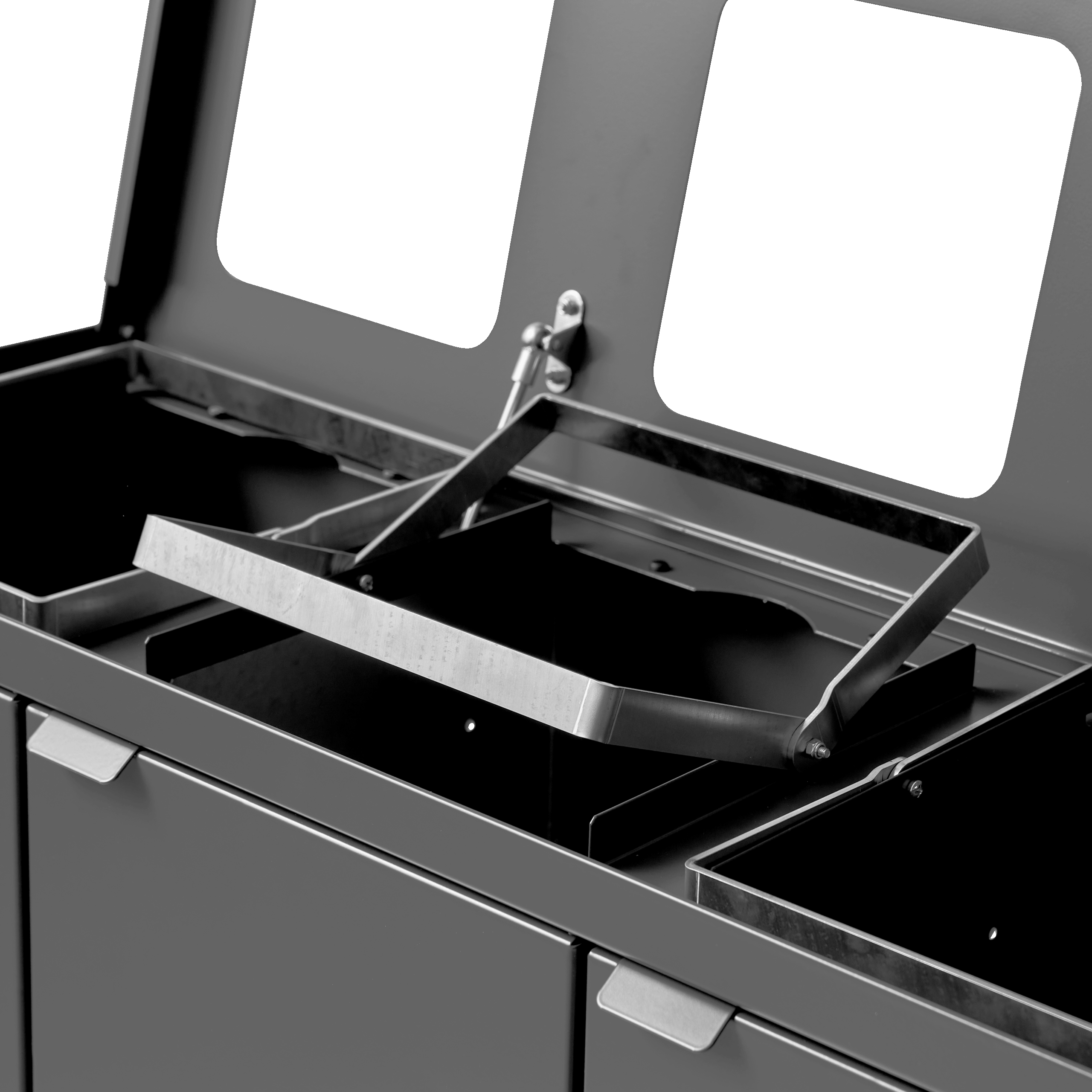 Viser sekkeoppheng på Bica