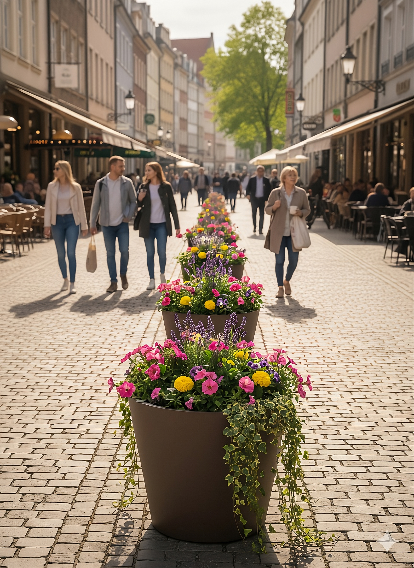 Florence medium plantekasse